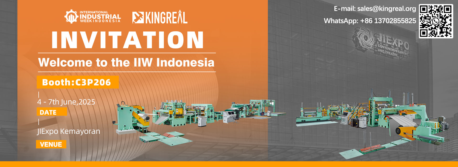 Kingreal Steel Slitter Exhibition