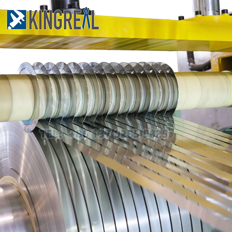 Ano ang pag -andar ng makitid na strip coil slitting machine?