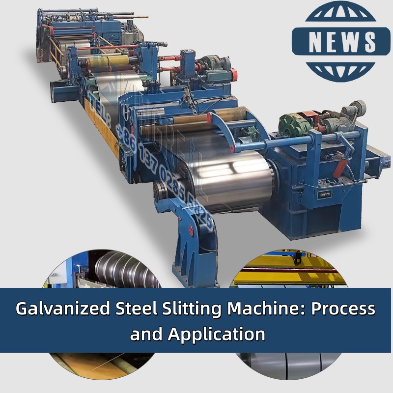 Galvanized Steel Slitting Machine: Proseso at Application