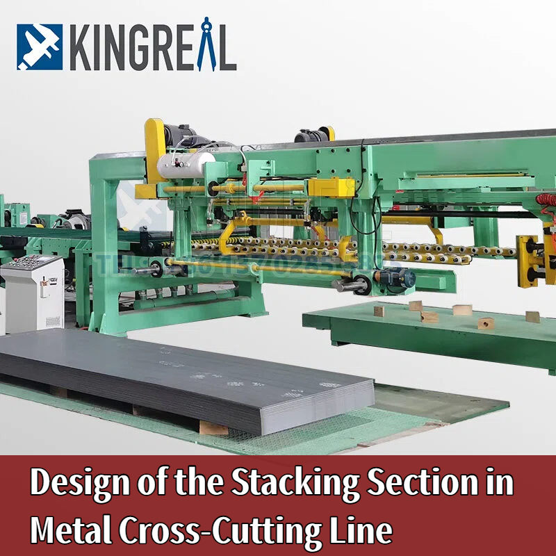 Disenyo ng Stacking Section sa Metal Cross-Cutting Line