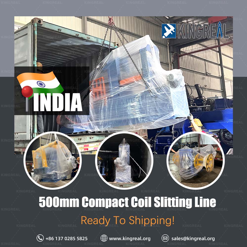 Ganap na Awtomatikong Metal Slitting Machine papuntang India