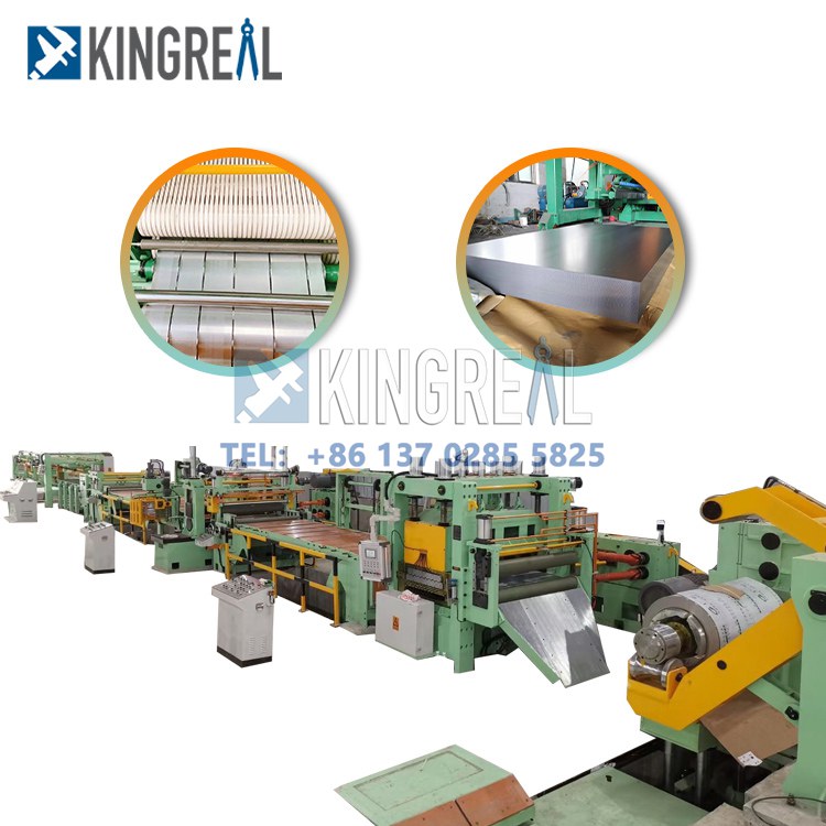 Pinagsamang Slitting at Cut To Length Line