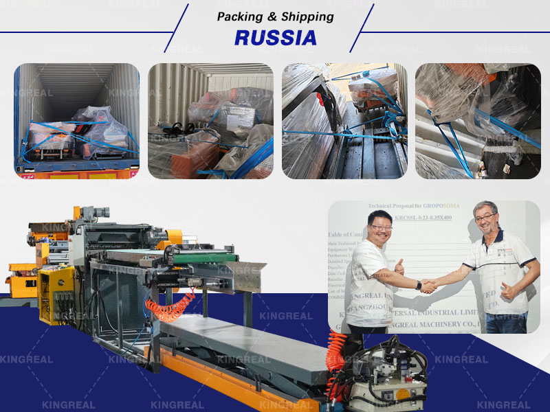 cut to length line machine