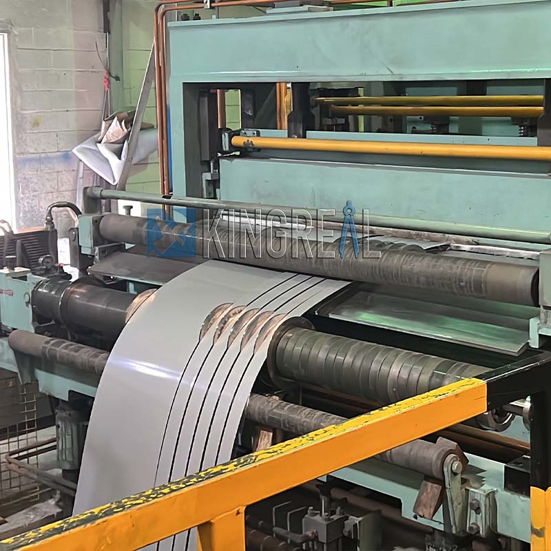 metal coil slitting machine