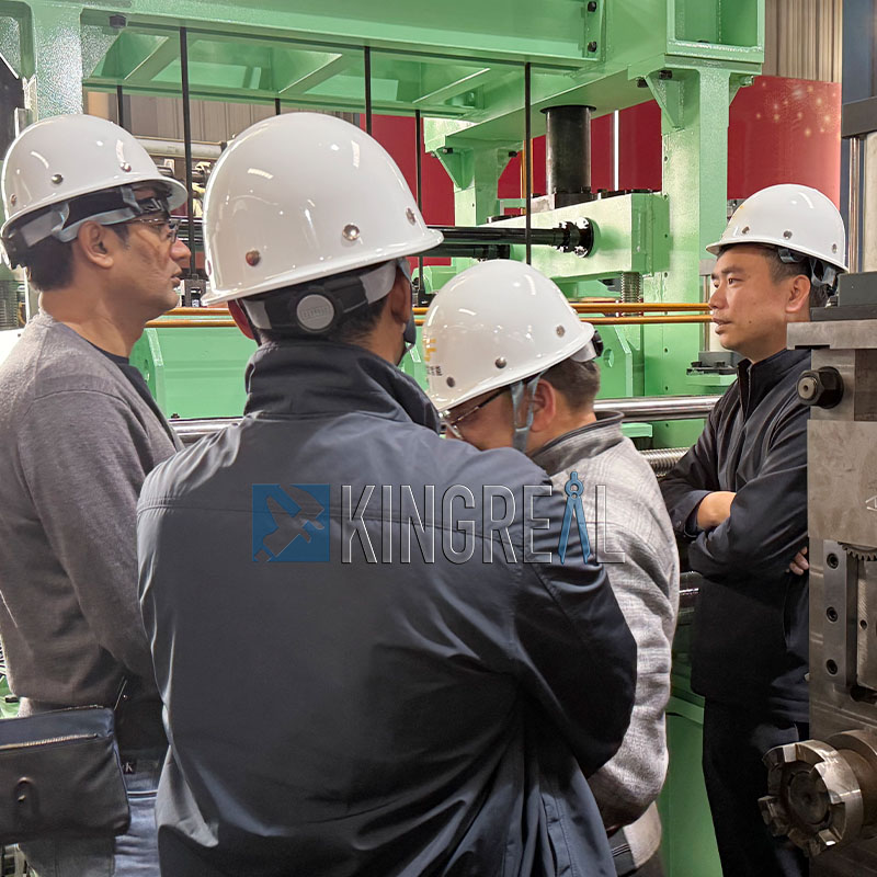 high speed cut to length line