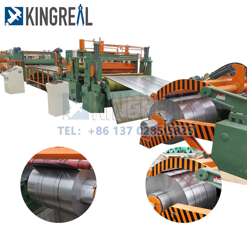 Sheet Metal Coil Sitting Rewinder Machine