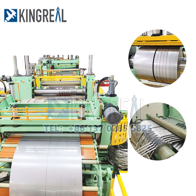 Sheet metal slitting machine