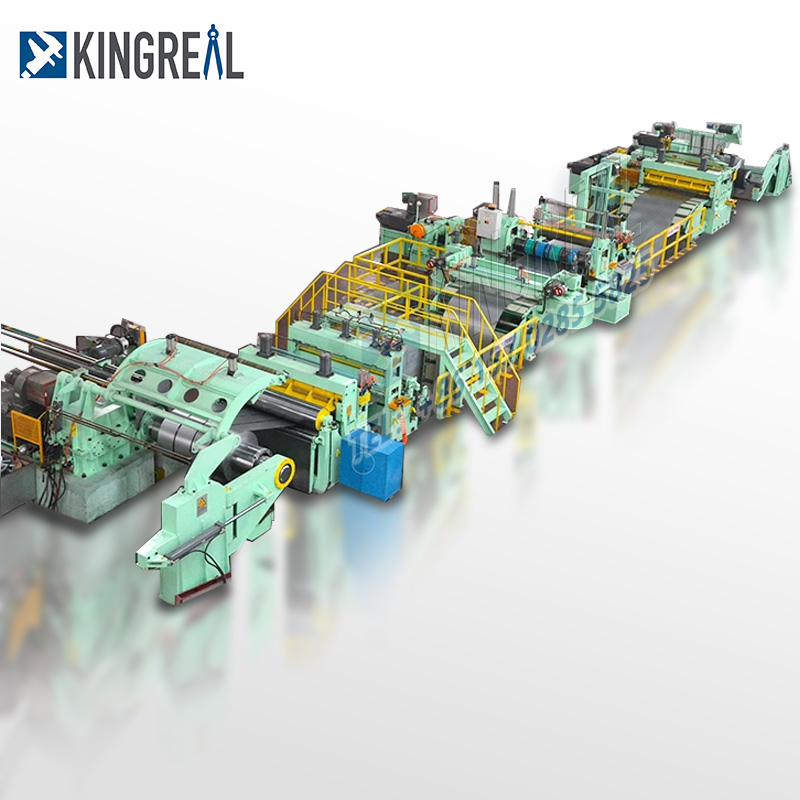 Silicon steel coil slitting machine