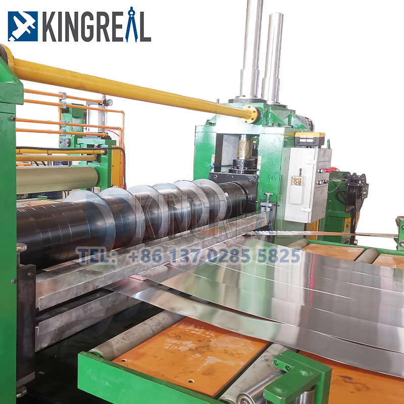 Slitter rewinding machine para sa hindi kinakalawang na asero